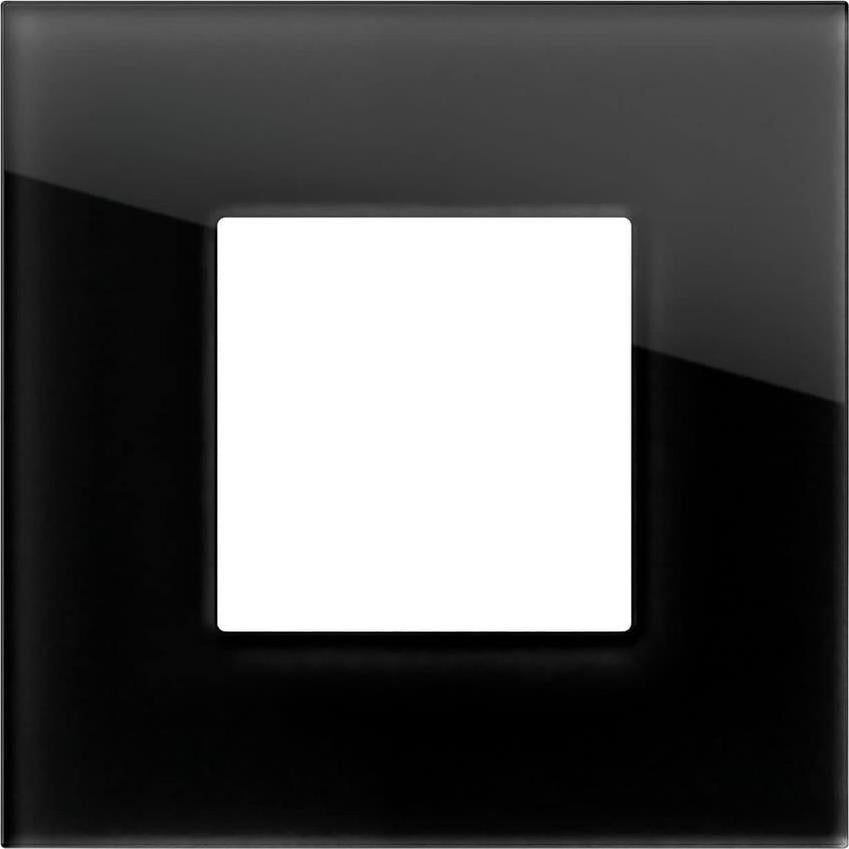 Рамка 2 M , цвят Черно стъкло , Modul Edge TEM