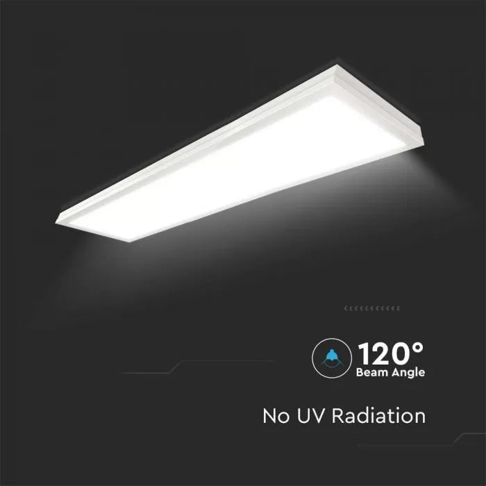 40 W LED Панел Външен Монтаж 1200 x 300 4000 k