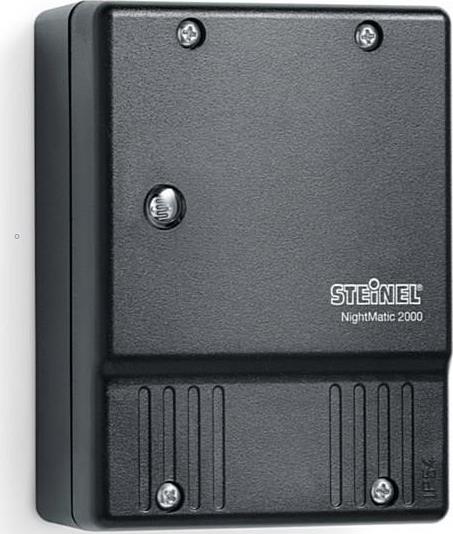 Датчик за осветеност , за открит монтаж на стена, 1000 W , IP 54, NM 2000 , Черен , SNL1036 Steinel