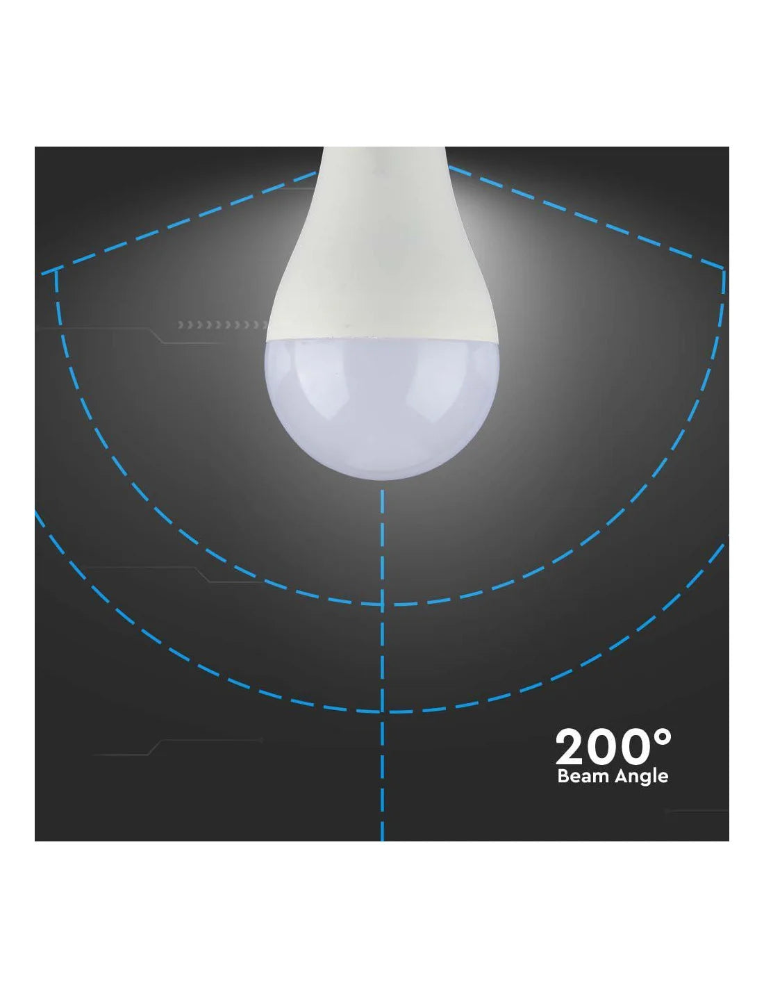 LED Крушка 17 W E 27 A 65 Термо Пластик 4000 K