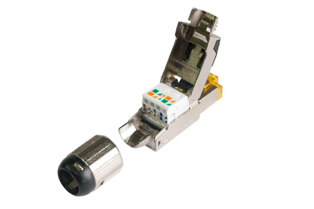 RJ45/8P8C конектор за кабел FTP Cat.8 1600-2000 MHz, NMC-RJ88SI2-NT-MT