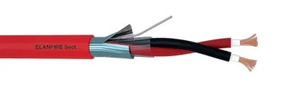 Кабел 2 х 1.5 + S LSZH Cca червен – 100 m PH 120 ELAN