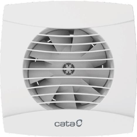 Вентилатор UC -1 0 ф 100 мм , цвят Бял , 110 м 3 / ч , 8 W , 26 dB комплект с клапа CATA
