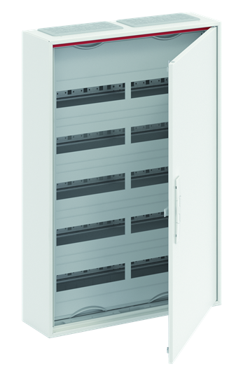 Табло за открит монтаж ComfortLine 5х24мод. CA25V с плътна метална врата и Н и РЕ клеми ABB