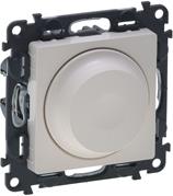 Димер ротативен R=5-300W L=5-300VA LED=5-75W цвят крем Valena Life Legrand