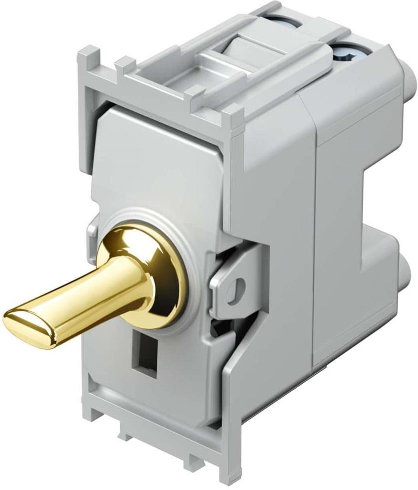 Девиаторен ключ 16 A , цвят Злато , Edge TEM