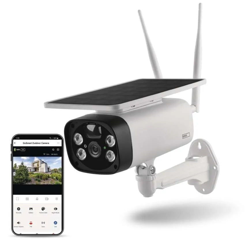 IP Камера HD IP 55 със соларен панел IP - 600 EYE Wi - Fi GoSmart EMOS