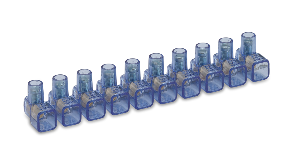 Глуха клема за 3 жила х 6 мм2 и 2 жила х 10 мм2 в блокче от 10 броя BM