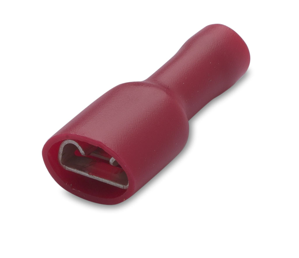 Автоконектор напълно изолиран женски 0.25 - 1.5 мм2/ 6.3 х 0.8 мм 100бр пакет BM