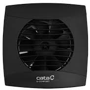 Вентилатор UC -1 0 ф1 00 мм , цвят Черен , 110 м3 /ч / ч , 8W , 26 dB комплект с клапа CATA