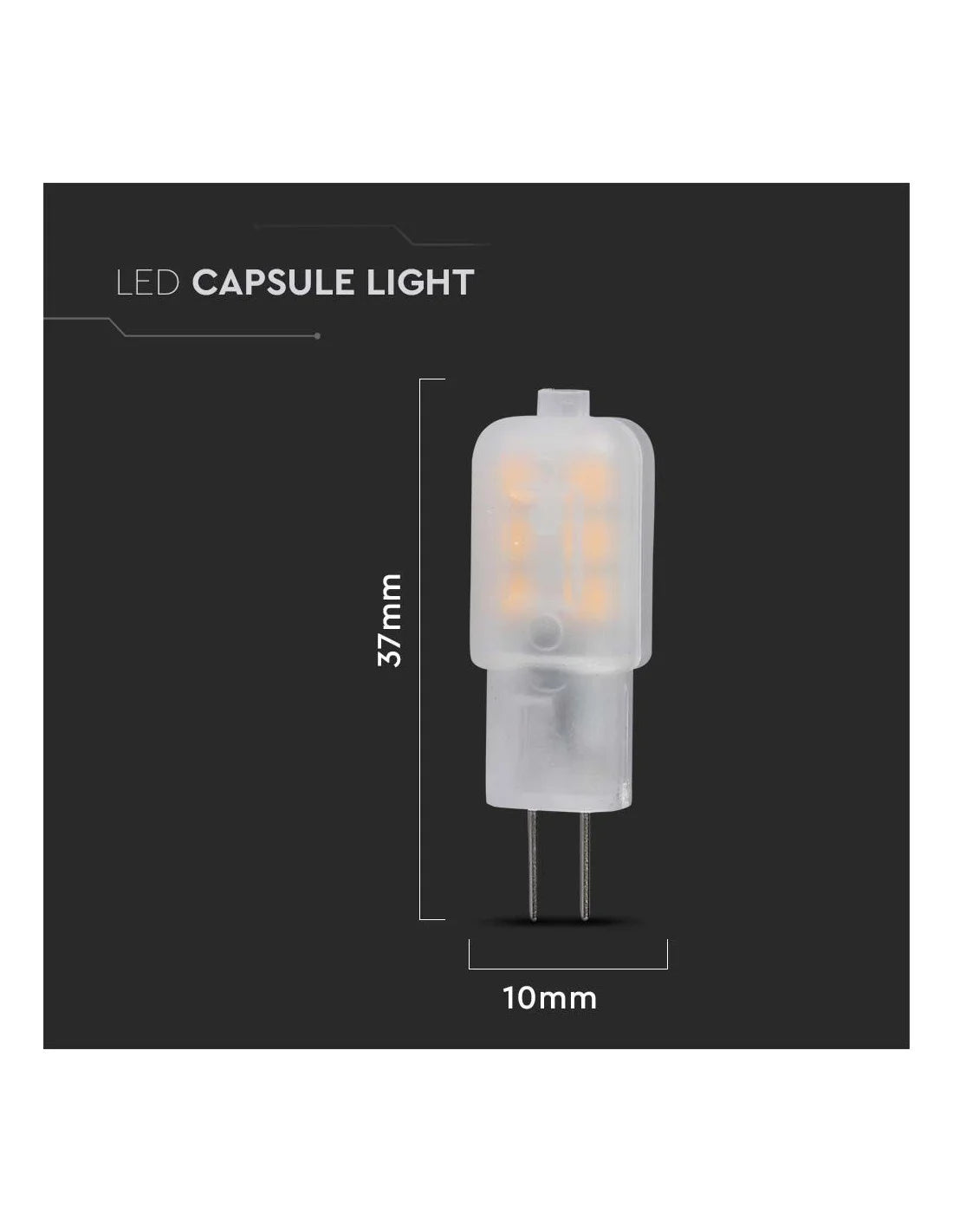 LED Крушка SAMSUNG Чип 1.1 W G 4 6400 K