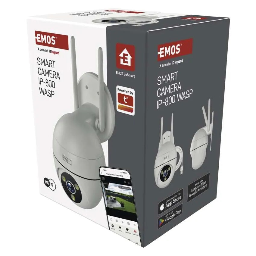 IP Камера 5 MP PTZ 5 Vdc IP 65 IP - 800 WASP Wi - Fi GoSmart EMOS