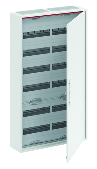 Табло за открит монтаж ComfortLine 6х24мод. CA26V с плътна метална врата и Н и РЕ клеми ABB