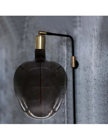 LED Крушка 4 W Filament Ябълка Черна