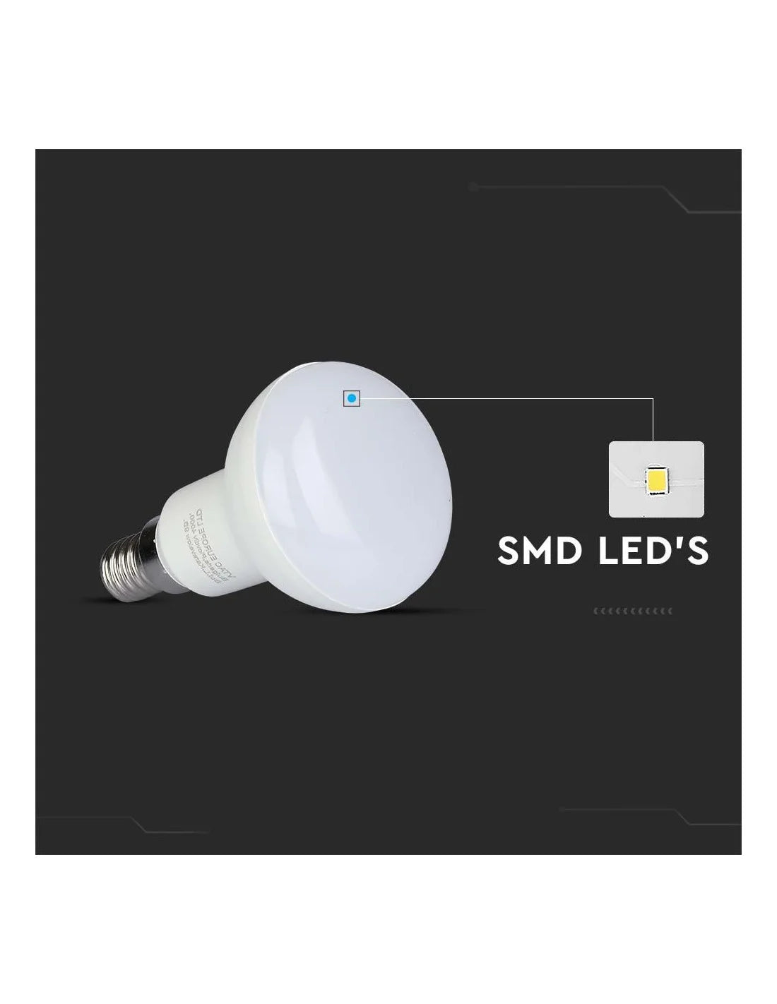 LED Крушка SAMSUNG ЧИП 6 W E 14 R50 4000 K