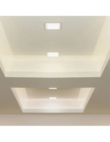 18 W LED SAMSUNG Чип Backlit Мини Панел Вграждане Квадрат 3000 K