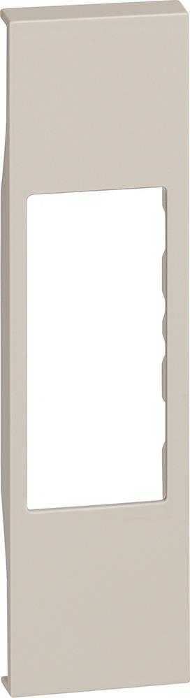 Лицев панел за единични розетки RJ45/LED лампа K4381/RCA 1 мод. цвят Крем Living Now Bticino