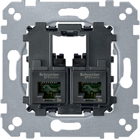 Компютърна розетка 2XRJ45 cat.6 UTP Merten SE