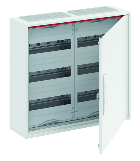 Табло за открит монтаж ComfortLine 3х24мод. CA23V с плътна метална врата и Н и РЕ клеми ABB