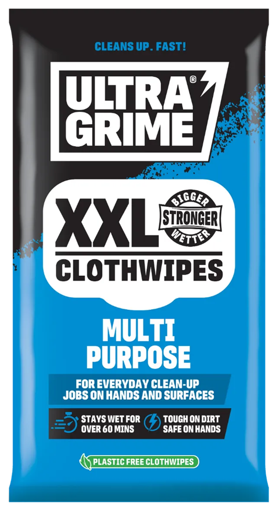 Мокри кърпи UltraGrime PRO Multiuse 20 бр. с размер 38 х 25 см в пакет