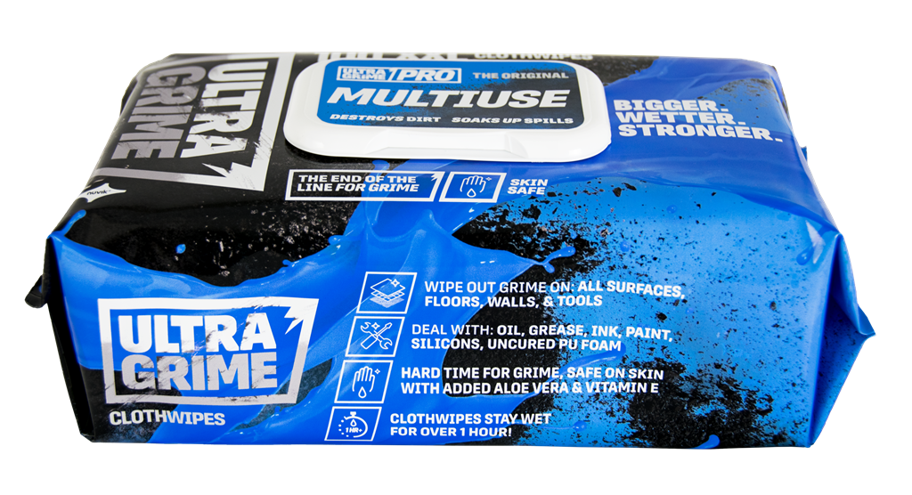 Мокри кърпи UltraGrime PRO Multiuse 100 бр. с размер 38 х 25 см в пакет
