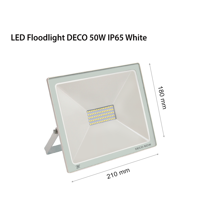 LED ПРОЖЕКТОР DECO 50 W БЯЛ