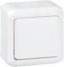 Кръстат ключ IP44 открит монтаж цвят Бял Forix Legrand