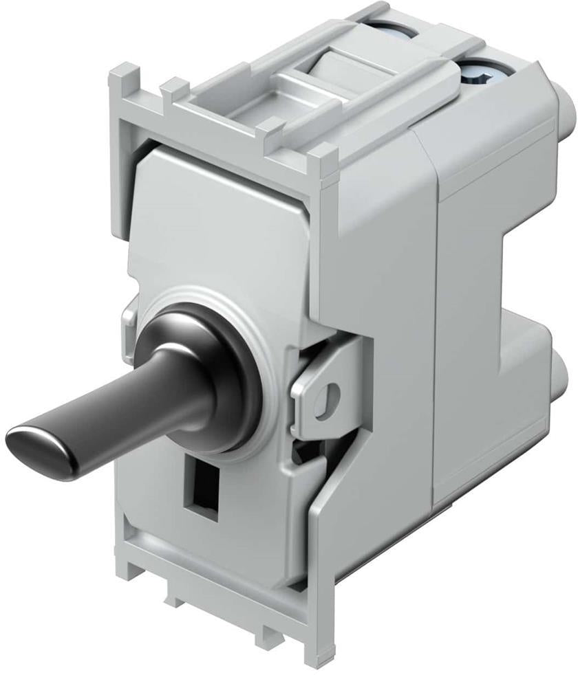 Еднополюсен ключ 16 A , цвят Антрацит , Edge TEM