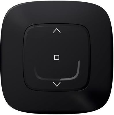 Ключ за щори БЕЗжичен Smart Valena Allure с рамка цвят Черен Legrand с Netatmo