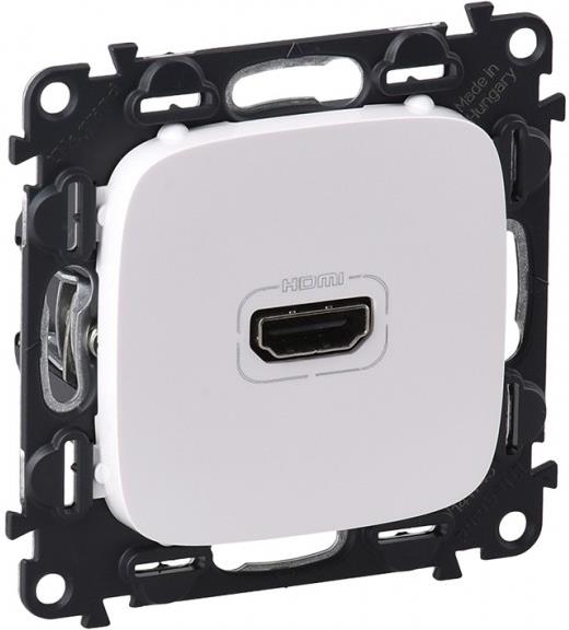 HDMI розетка Алуминий Valena Allure /комплект с механизъм/