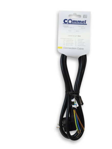 UPS ЩЕПСЕЛ КАПСУЛОВАН С ШНУР 2 М ,0515 , ЧЕРЕН