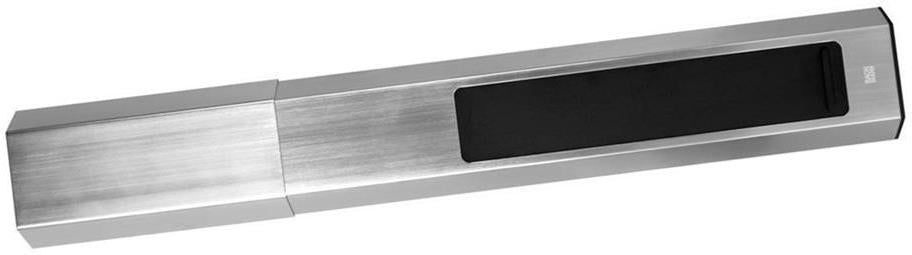 Модул CASIA 2 с 3 x Шуко и USB A + C с щора , цвят ИНОКС , с възможност за ъглов монтаж, захранващ кабел 2 м , Bachmann