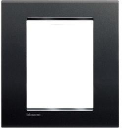 Рамка 3+3 мод. правоъгълна Anthracite LL Bticino