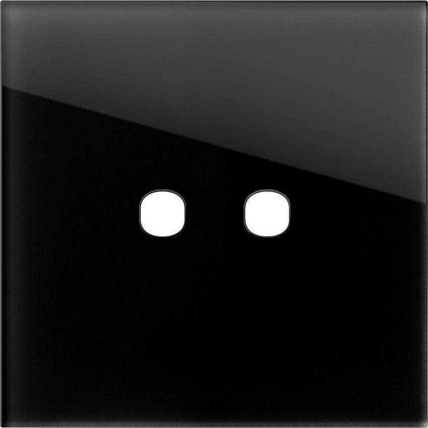 Рамка 2 M , цвят Черно стъкло , Edge TEM