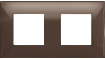 Рамка МОКА 2х2 мод. НЕМСКИ СТАНДАРТ за монтаж върху носещи рамка 2х2 мод. /блистер/ Classia Bticino