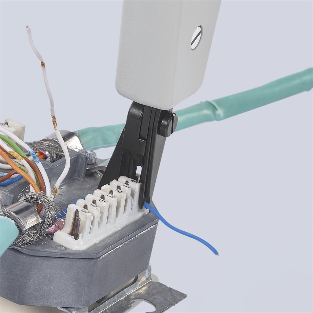 Инструмент за кримпване на RJ45 тип LSA-Plus, Knipex