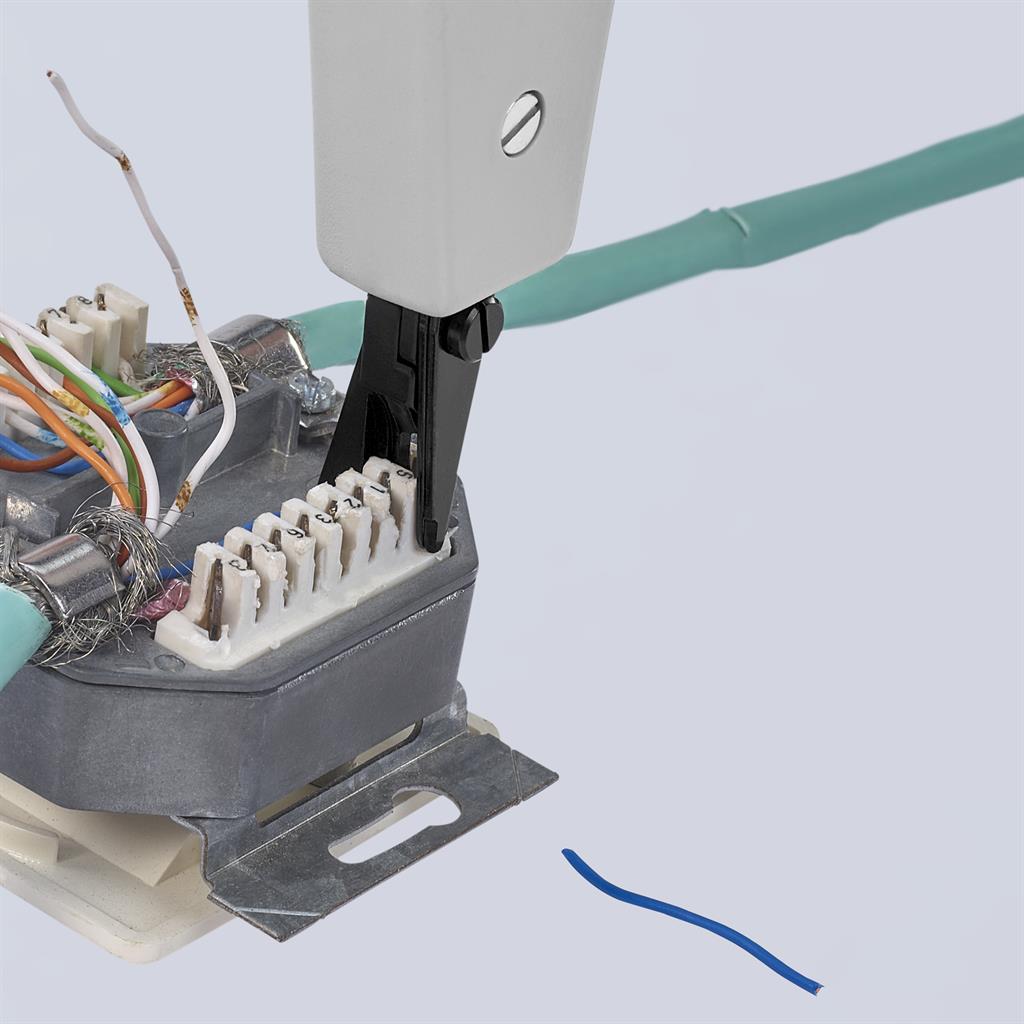 Инструмент за кримпване на RJ45 тип LSA-Plus, Knipex