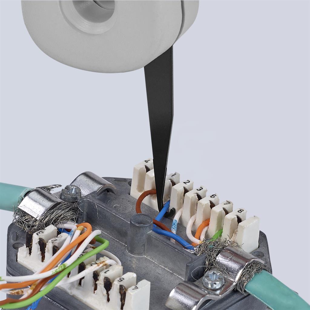 Инструмент за кримпване на RJ45 тип LSA-Plus, Knipex