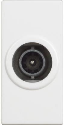 Розетка TV преходна тип коаксиал 14dB затихване 1 мод. цвят Бял /блистер/ Classia Bticino