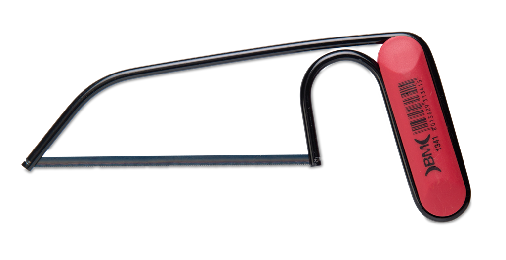 Джобен трион 150 мм с метална рамка и пистолетна ръкохватка BM