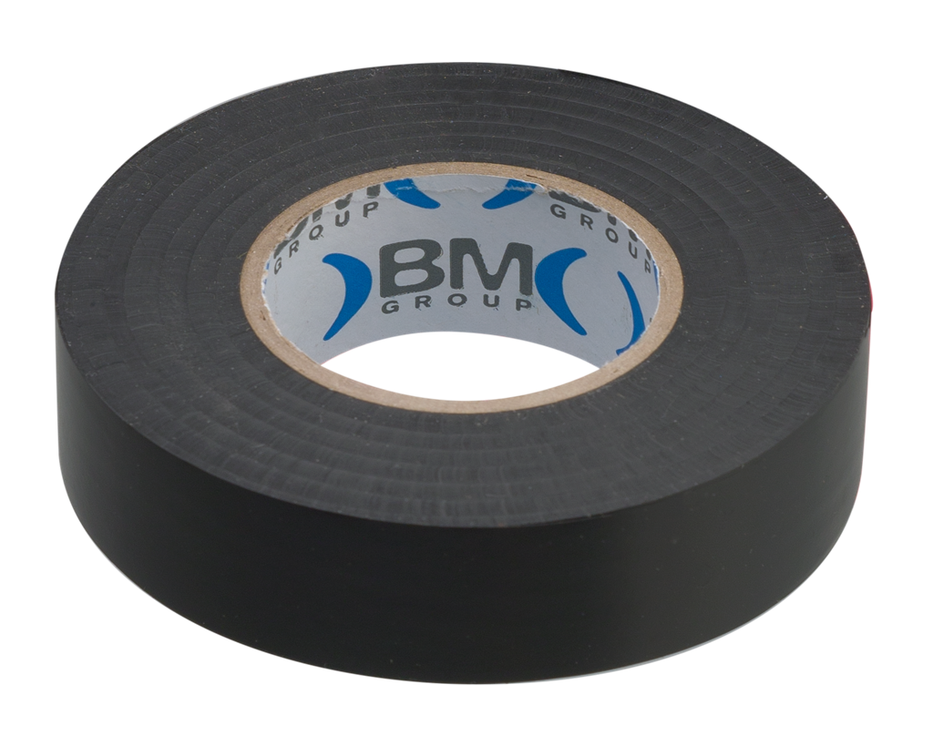 Изолационна лента цвят ЧЕРЕН ESB 0.15 мм х 19 мм, дължина 25 м BM