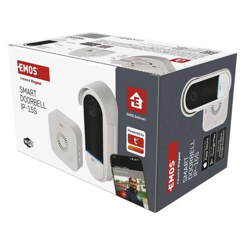 Видео бутон и звънец с батерия IP - 15 S W i- Fi GoSmart EMOS