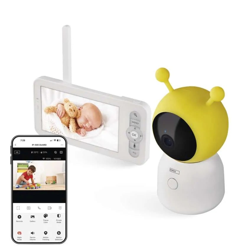 IP Камера 3 MP 5 Vdc IP 20 с монитор IP-500 GUARD Wi - Fi GoSmart EMOS