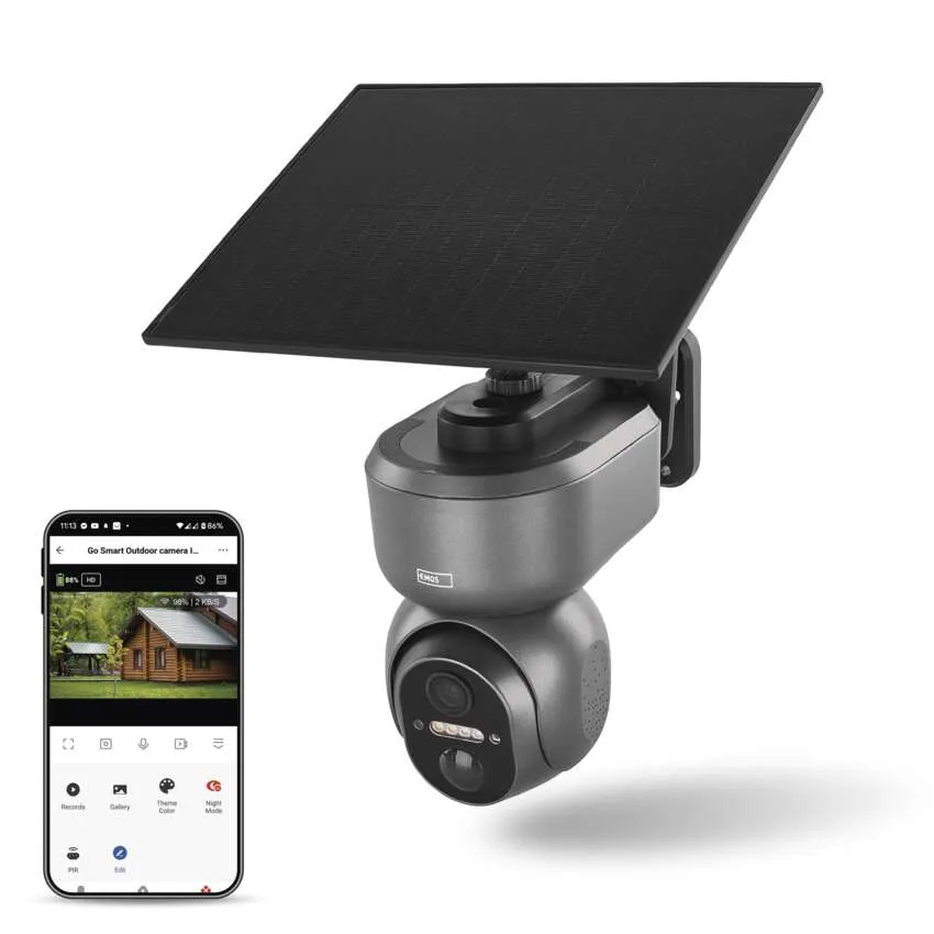 IP Камера 3MP PTZ IP 65 със соларен панел IP-  6000 OWL 4 G GoSmart EMOS