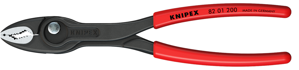 Клещи екстрактори за болтове TwinGrip, червена ръкохватка 200мм, Knipex