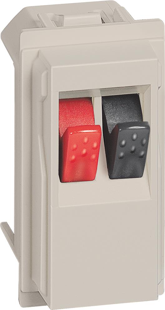 Розетка за тонколони 1 мод. цвят Крем Living Now Bticino