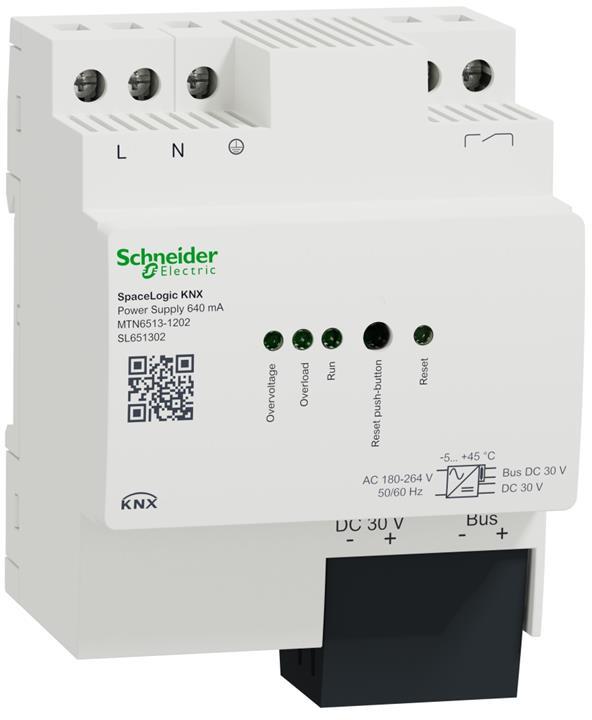 Захранващ блок SpaceLogic 640 mA 4 DIN KNX SE