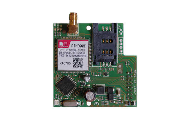 GPRS On - board модул съвместим със панели AMC , X GP
