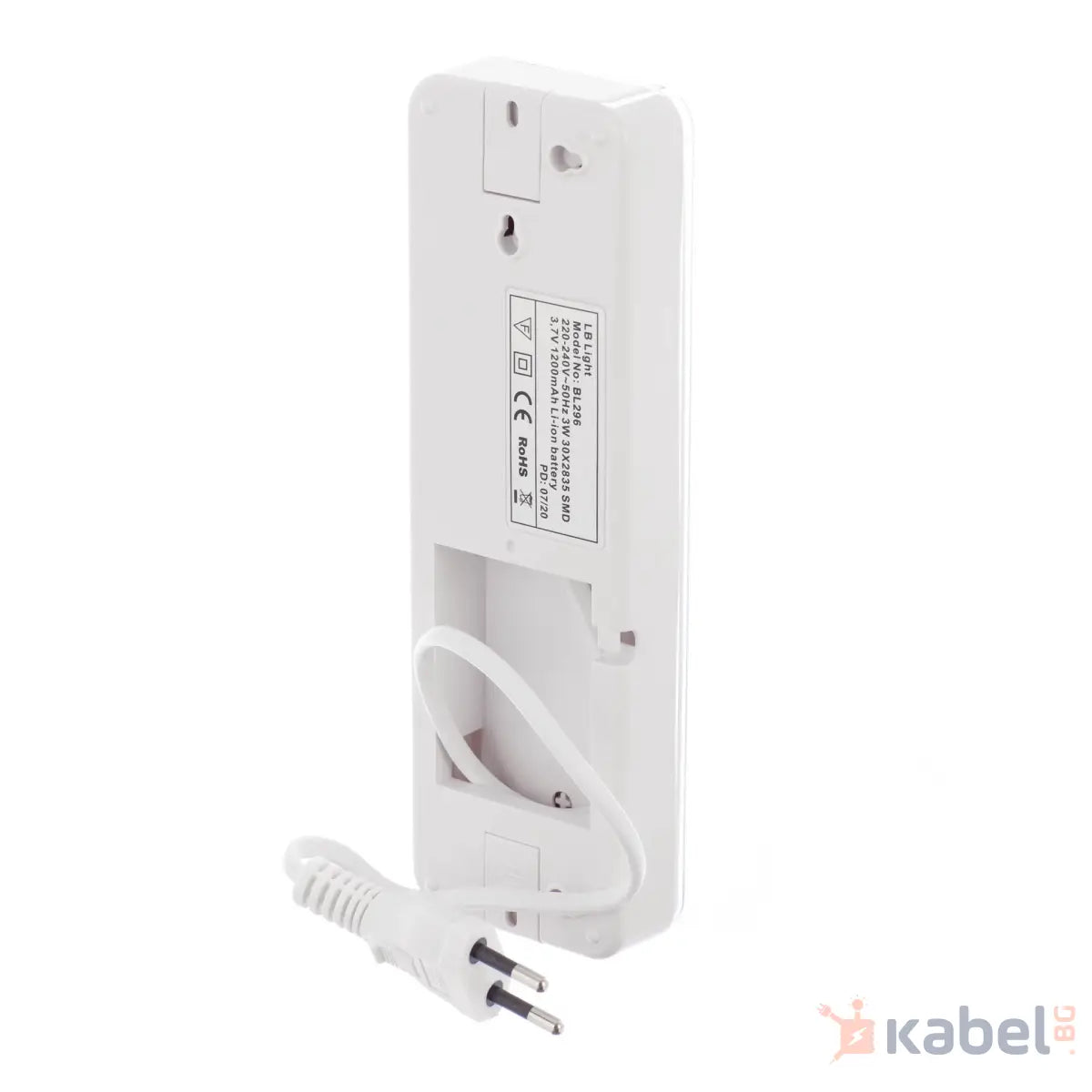 АВАРИЙНА ЛАМПА LED EXIT 3W,3-6h,1200mAh, BL296