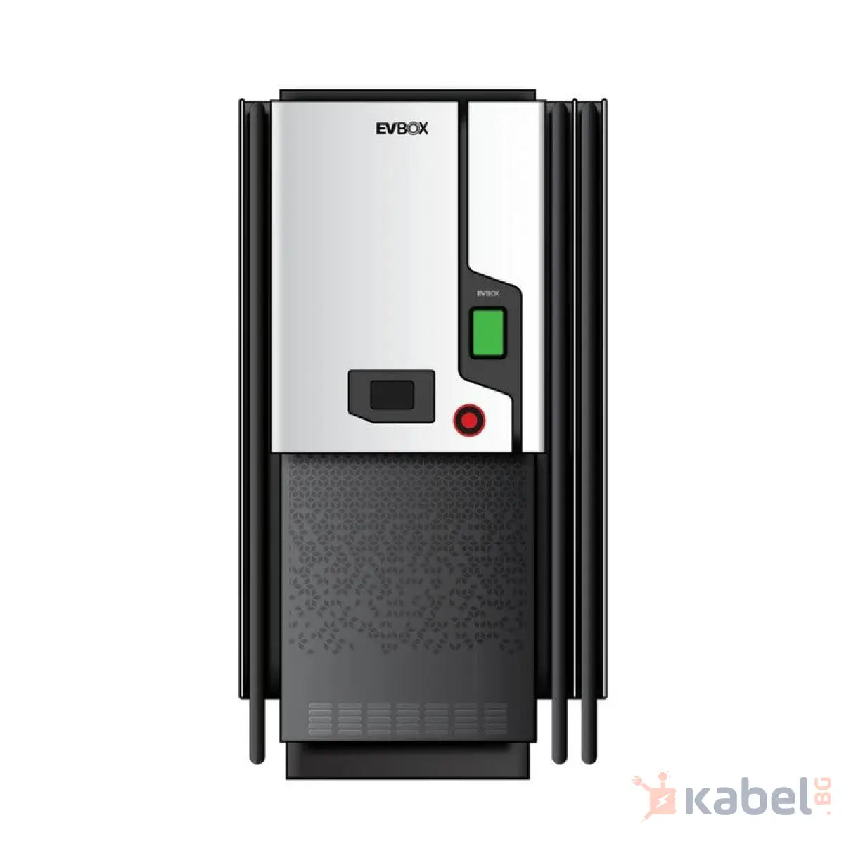 БЪРЗОЗАРЯДНА СТАНЦИЯ EVBOX TRONIQ 50 КАБЕЛИ CCS 2 И CCS 2 | AC КОНТАКТ TYPE 2 | 50 KW DC